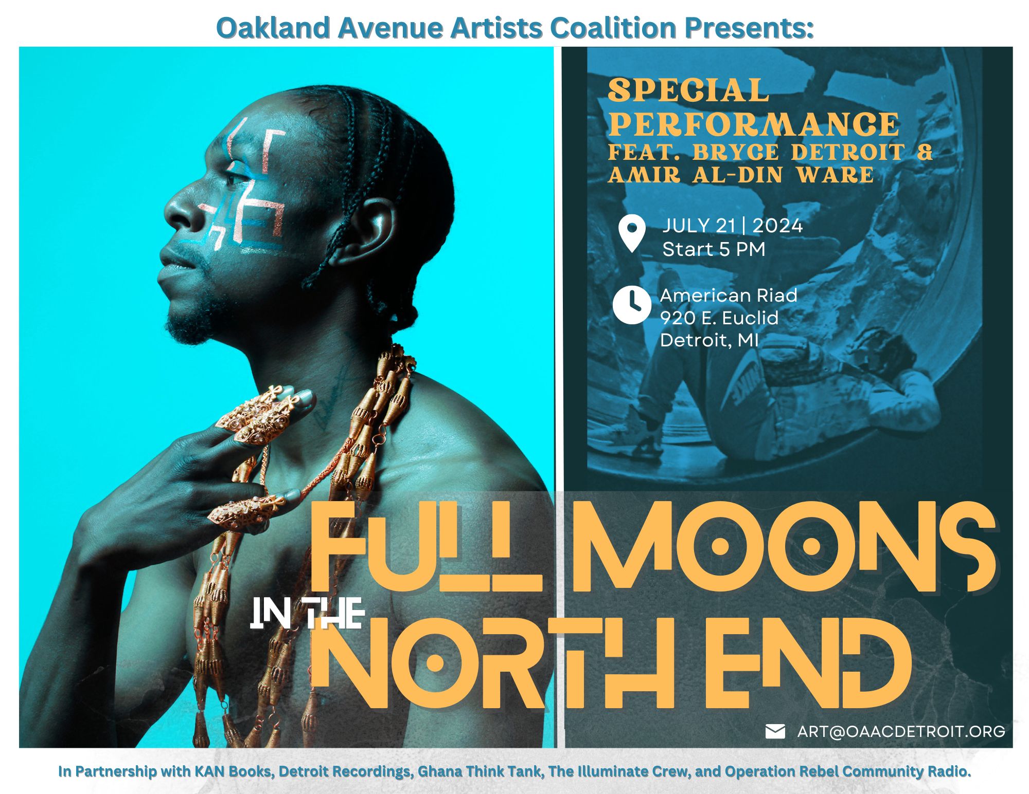 Full Moons in the North End – Bryce Detroit x Amir Ware